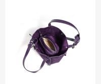 Tas Tote akhir pekan Hipster kulit asli baru keranjang sayur berongga tas tangan tas Bucket tas selempang gaya India
