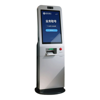 Kiosque de commande de paiement à écran tactile en libre-service OEM, fonction SDK d'impression automatique en intérieur, lecteur de code-barres multi-OS
