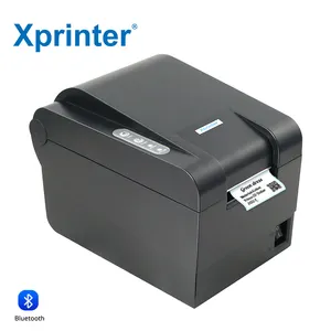 Xprinter XP-243B 2Inch Nhiệt Máy In Nhãn Giấy Tự Động Phát Hiện Quần Áo Máy In Nhãn Nhỏ Máy In