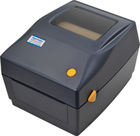 Xprinter Interface USB XP-DT426B imprimante d'étiquettes de codes à barres 110mm grande taille stock de conception noire de luxe disponible