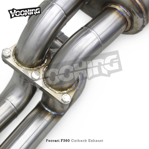 OEM Valved Sport Exhaust System for Ferrari 360 F360 3.6 2003-2005 Auto <strong>Parts</strong> Stainless Steel Exhaust Pipe - Product Image 3
