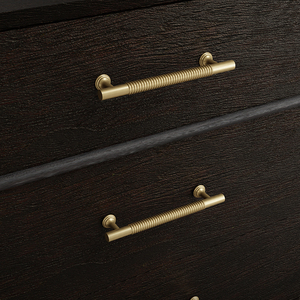 Qiansi đồ nội thất hiện đại xử lý <span class=keywords><strong>Retro</strong></span> rắn brass Tủ cửa xử lý ánh sáng sang trọng tủ quần áo Tủ Ngăn Kéo cửa xử lý - Product Image 4