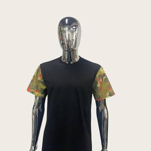 T-<span class=keywords><strong>shirt</strong></span> de camouflage personnalisé de haute qualité respirant pour hommes vêtements d'été T-<span class=keywords><strong>shirt</strong></span> unisexe à manches courtes - Product Image 1