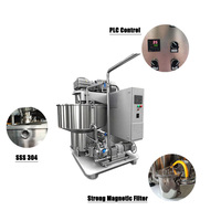 Machine de raffinage du cacao électrique Auris - Ligne de production de chocolat liquide alimentée par prise avec fonctions de broyage et de tempérage
