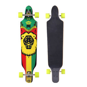 Planche longue en bois personnalisée, 41 pouces, fournisseur chinois, <span class=keywords><strong>longboard</strong></span> de danse en érable - Product Image 6