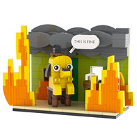 C'est bien MOC MOOXI MOC1100 film jouet série bricolage enfants garçon filles jouets blocs de construction briques