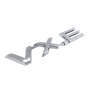 Emblema de Letras VXE Cromado ABS para Autos, Compatible con Todo Tipo de Vehículos - Product Image 4
