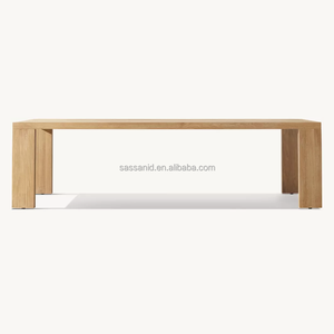 Sassanid Mobilier d'extérieur Patio Garden Set <span class=keywords><strong>Hotel</strong></span> All Weather <span class=keywords><strong>Ubud</strong></span> Table à manger rectangulaire - Product Image 5