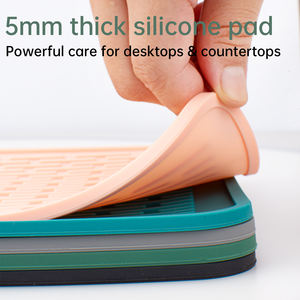 Offre Spéciale d'usine tapis <span class=keywords><strong>de</strong></span> séchage résistant à la chaleur cuisine <span class=keywords><strong>Silicone</strong></span> <span class=keywords><strong>plat</strong></span> tapis <span class=keywords><strong>de</strong></span> séchage carré <span class=keywords><strong>Silicone</strong></span> cuisinière couverture supérieure Opp sac classique - Product Image 5