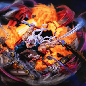 Figura de Acción de Anime Japonés GK Fantasy <span class=keywords><strong>Uzui</strong></span> <span class=keywords><strong>Tengen</strong></span> 1:6 para Colección - Product Image 1