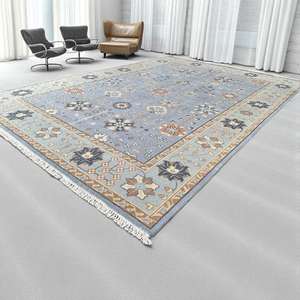 Nouveau tapis en laine noué à la main Serena Lily, tapis Oushak, tapis en laine pour salon, chambre à coucher, salle à manger, tapis, tapis fait main - Product Image 4