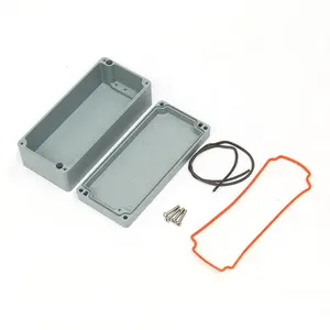 Custom Aluminium 175*80*58 mm Waterproof Extruded Switch Box Waterproof Enclosure Box