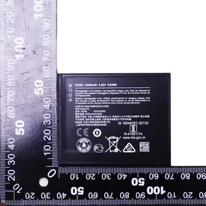 แฟลชเซลส์ HE365 คุณภาพสูง 2500mAh แบตเตอรี่ทดแทนสำหรับโนเกีย โนเกีย 1 พลัส TA-1130-1111-1127-1131 - Product Image 6