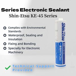 Sellador de <span class=keywords><strong>Silicona</strong></span> Resistente a Altas Temperaturas Shin-ETSU KE-45-R para Construcción y Componentes Electrónicos 330ml CN - Product Image 2