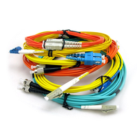 Low Loss Fiber Pigtail SC LC ST FC UPC APC Singlemode Simplex MM OM3 OM4 0.9mm LSZH Fiber Optic Pigtail