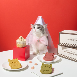 ขนมเค้กอกไก่รสเลิศ Annie.cong สำหรับแมวและสุนัข อุดมด้วยโปรตีน ผลิตในเกาหลี รสชาติที่แมวชื่นชอบ - Product Image 3