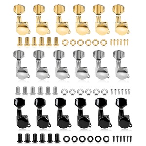 Clavijas de Afinación Automáticas para Guitarra Acústica, 3L+3R, Plateadas, de Metal, de Alta Calidad, Personalizadas, Venta al Por Mayor, Económicas - Product Image 6
