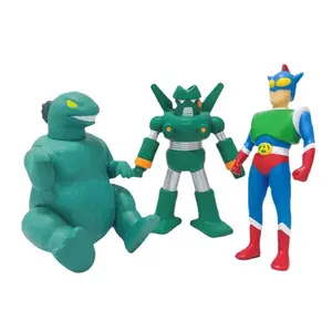 Groothandel Krijt Shin Dynamische Super Mans Ass Dinosaurus Monster Condam Robot Anime Figuur Ornament Model