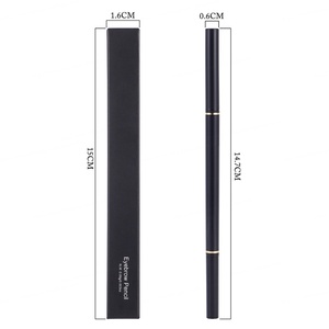 Crayon à sourcils ultra-fin définissant, waterproof, longue tenue, anti-bavures, avec brosse applicatrice, marque privée - Product Image 2