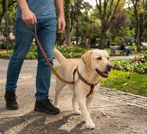 Factory Direct Zig Zag <b>Dog</b> <b>Leash</b> Stylish Pet Walking Training Lead with Strong Metal Clasp High Strength Nylon Material - Product Image 3
