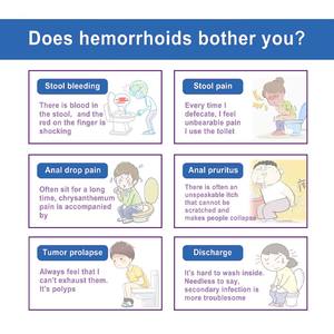 Crema removedora de <span class=keywords><strong>hemorroides</strong></span> OEM, extracto de hierbas naturales <span class=keywords><strong>internas</strong></span> para aliviar el ano, hinchazón, <span class=keywords><strong>tratamiento</strong></span> de sangrado, pomada en Gel - Product Image 3