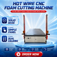 Machine de découpe de mousse à fil chaud CNC Rongchi pour blocs de mousse EPS XPS EPP EPE, pour la découpe en forme 3D