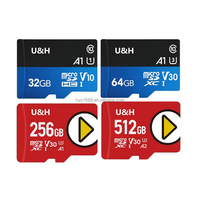 Pabrik grosir produsen OEM kartu TF 4GB 8GB 16GB 32GB 64GB 128GB 256GB 512GB harga kartu memori cepat kartu SD