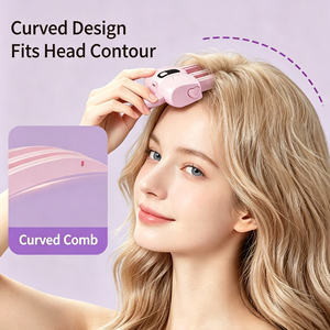 Pince chauffante volumisante pour racines et franges, peigne volumisant pour franges effet volume, avec 2 réglages de chaleur, pour des franges volumineuses et faciles à utiliser - Product Image 4
