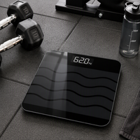 Balance connectée Bluetooth de haute précision pour la graisse corporelle, rechargeable, avec synchronisation via application, précision 50g, vente en gros OEM