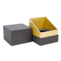 Boîtes de rangement de luxe avec logo personnalisé Ensembles de cadeaux de bouteilles en verre de parfum d'huile essentielle Boîte de parfum carrée