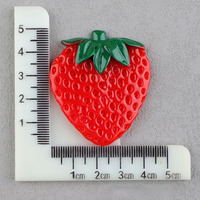 Hars Haarclip Accessoires Fruit Slice Ananas Aardbei Cherry Koelkast Sticker