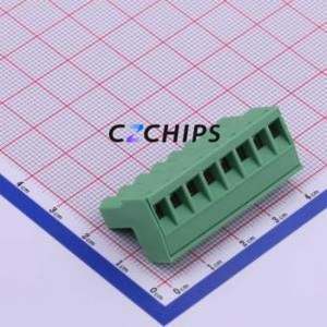 1754562 Plug-in Terminal Block P=5mm Connector ( Connector Type: Plug )( Construction: 1x8P )( Pitch: 5mm )( Color: Green ) - Product Image 2