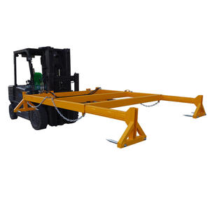 Forklift özel hidrolik örgü çerçeve Boom çelik ızgara taşıma taşıma vinç konsol Forklift kamyon eki çelik pençe - Product Image 4