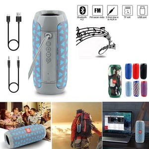 Altavoz Y Bocina CornetasPortatil Portable Soeakers <span class=keywords><strong>Boombox</strong></span> Bluetooh Speak Caixa De Som Luidspreker Fabrfic Blue tooh Altavoz - Product Image 3