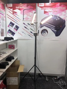 Video Led Caldo/Freddo Luce Flessibile A Collo di Cigno Lampada Make Up Tattoo Strumento a doppio led luce per le Estensioni Ciglia - Product Image 5