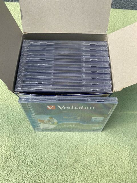 Verbatim BD-R 25GB  Blu-ray Disc 6X