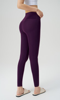Leggings de sport pour femmes, taille haute, effet galbant fessier, fins, respirants, sans couture, extensibles, longueur intégrale, pour Pilates, course et gym