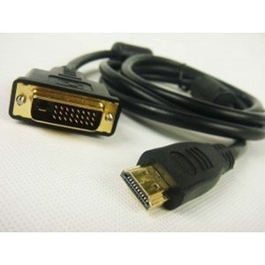 HDMI To DVI <b>Adapter</b> Cable 1.5M For LED Display <b>Plug</b> In Connection PVC Material - Product Image 1