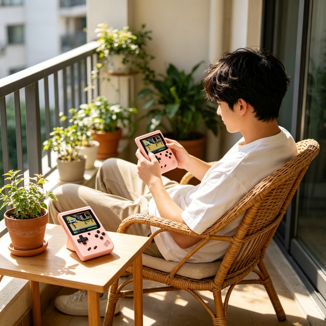 Top Selling Gaming Console Handheld Handheld PC Game Console with WiFi Communication for Online Play