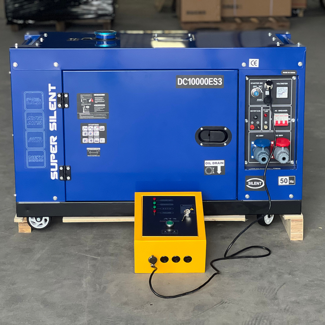 High Quality China 10 KVA Diesel Silent Generator New Design Best Sell ATS Euro 2 Emission High Productivity Motor & Engine