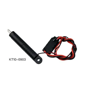 Mini Tubular Linear Motion Electric Actuators Actuator Stroke 6V 7.4V 10mm 30N Speed 3mm/s