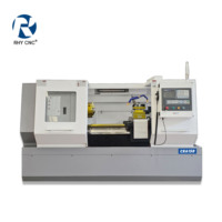 Tour CNC à lit plat CK6150, haute précision, pour tournage horizontal de métaux, système GSK/FANUC, certifié CE