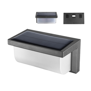 Nuevo Radar de microondas Sensor de movimiento al aire libre Luz solar Impermeable Luz de cerca con energía solar 3 modos Luz de pared de seguridad solar - Product Image 1