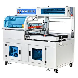 Food Level Horizontal Heat Film Shrink Packaging Machine Automatic Frozen Pizza Inner Individual Wrapping Machine