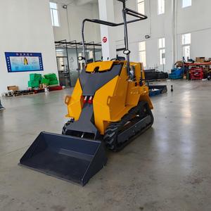 Professional Mini Compact <b>Wheel</b> Skid Steer <b>Small</b> Track Skid Steer with EPA CE 5 Engine for Construction Garden Use - Product Image 1