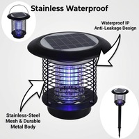 Lampe Solaire Anti-Moustiques en Gros pour Usine, Étanche IP65, Piège à Insectes Électrique UV Extérieur pour Jardin et Patio – Fournisseur