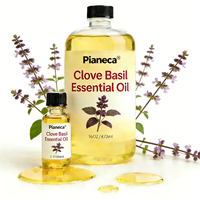 Huile Essentielle de Basilic Bio 100% Pure en Gros, Huile Parfumée de Clou de Girofle et Basilic, Vente Directe des Fabricants, Huile de Basilic Sacré 8015-73-4