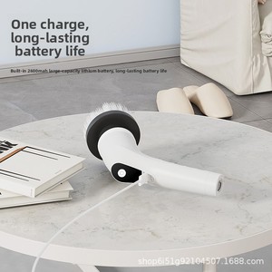 Brosse de nettoyage électrique multifonctionnelle pour la maison, la cuisine et la salle de bain, outil portatif polyvalent pour un nettoyage en profondeur, modèle QJS-088 - Product Image 3