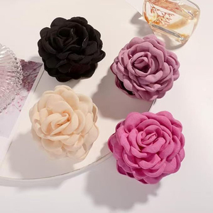 Horquilla con diseño de rosa, estilo sencillo y elegante, popular, exquisita, accesorio para el cabello de mujer, venta al por mayor. - Product Image 3