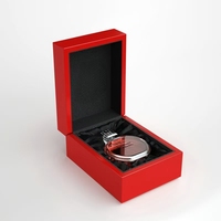 Boîte cadeau en bois pour parfum, finition piano haute brillance, recyclable, écologique, MDF, luxe, logo personnalisé, emballage pour flacon de parfum